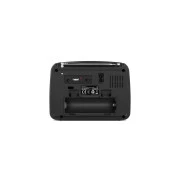 Real -EL X -520 Чорний портативний радіоприймач (UA)