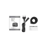 Real -EL X -520 Чорний портативний радіоприймач (UA)