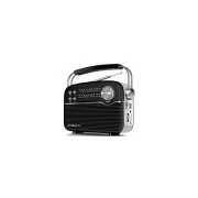 Real -EL X -545 Чорний портативний радіоприймач (UA)