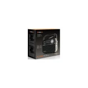 Real -EL X -545 Чорний портативний радіоприймач (UA)