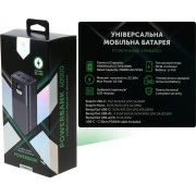 Vinga 40000 mAh 22.5W Display Black (VPBB4022) (UA)