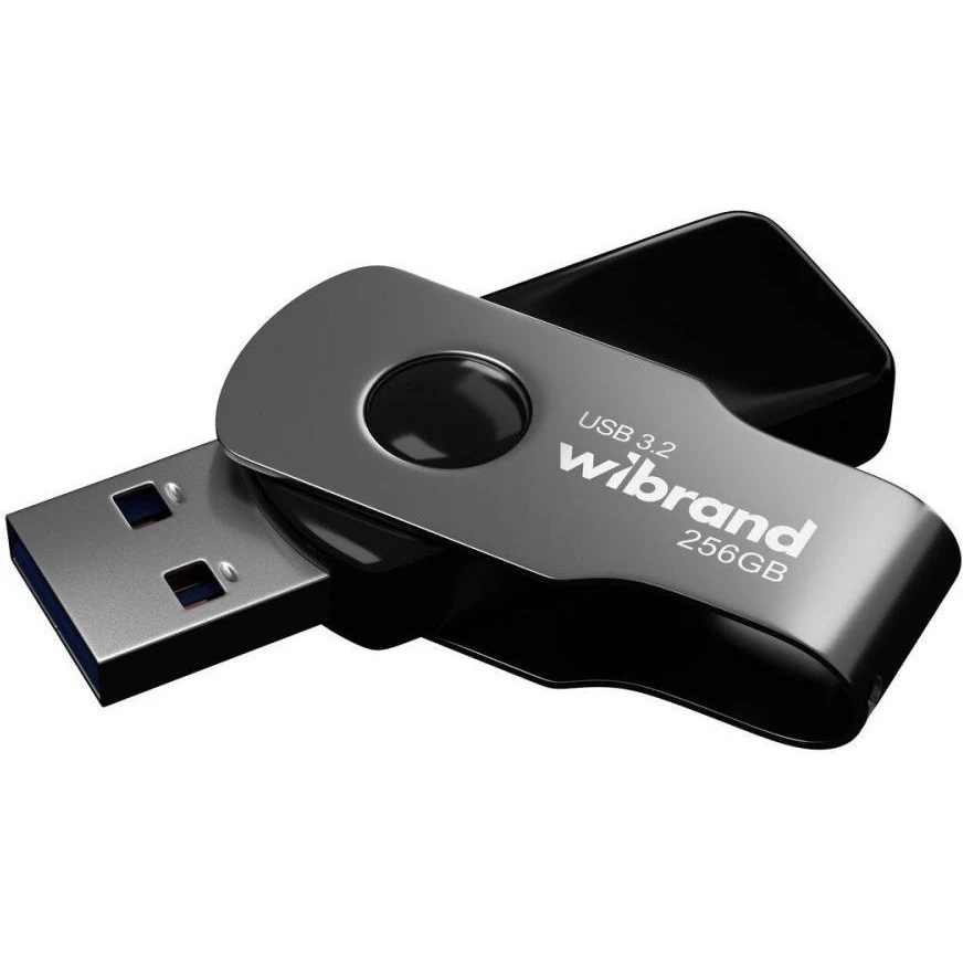 Wibrand 256 GB Lizard USB3.2 Black (WI3.2/LI256P9B) (WI3.2/LI256P9B) (UA) Бренд: Wibrand; Линейка: Lizard;