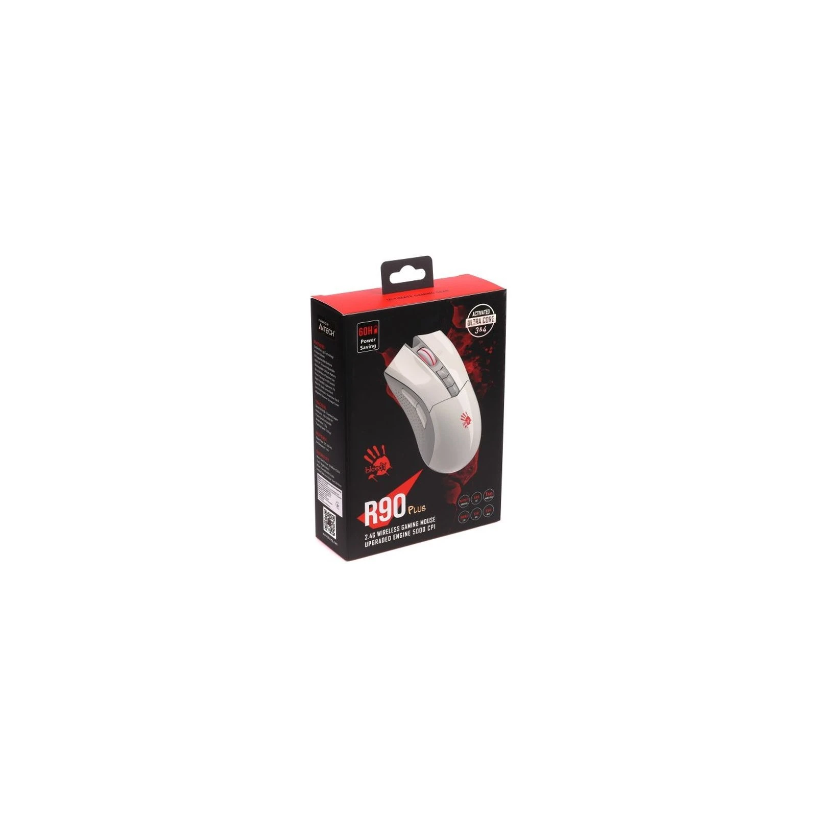 A4Tech Bloody R90 Plus Wireless Greyish White (4711421001731) (UA) Основные характеристики;