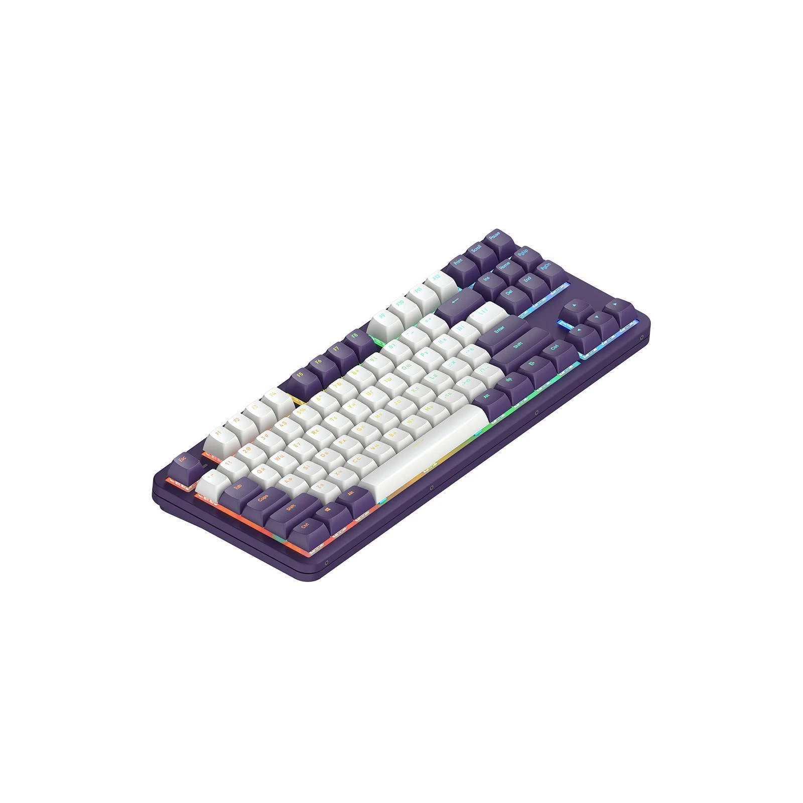 Dark Project ALU87 Celestial ABS RGB Mech G3MS Voidstone USB Violet (DPKB_VIOLET_87_ANSI_UA) (UA) Раскладка клавиатуры английская, украинская
