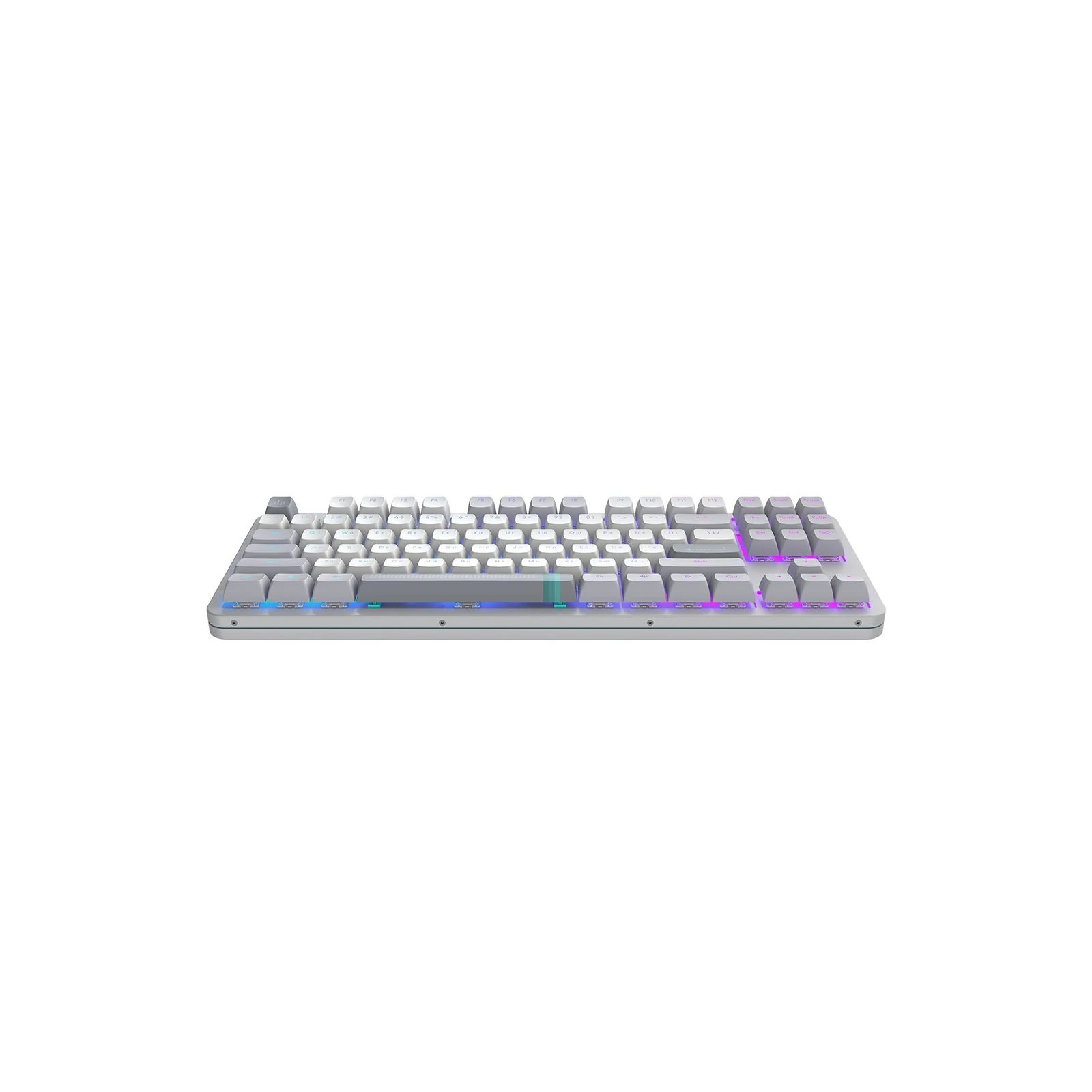 Dark Project ALU87 Daylight ABS RGB Mech G3MS Zircon White/Grey (DPKB_DAYLIGHT_87_ANSI_UA) (UA) Подсветка клавиш RGB