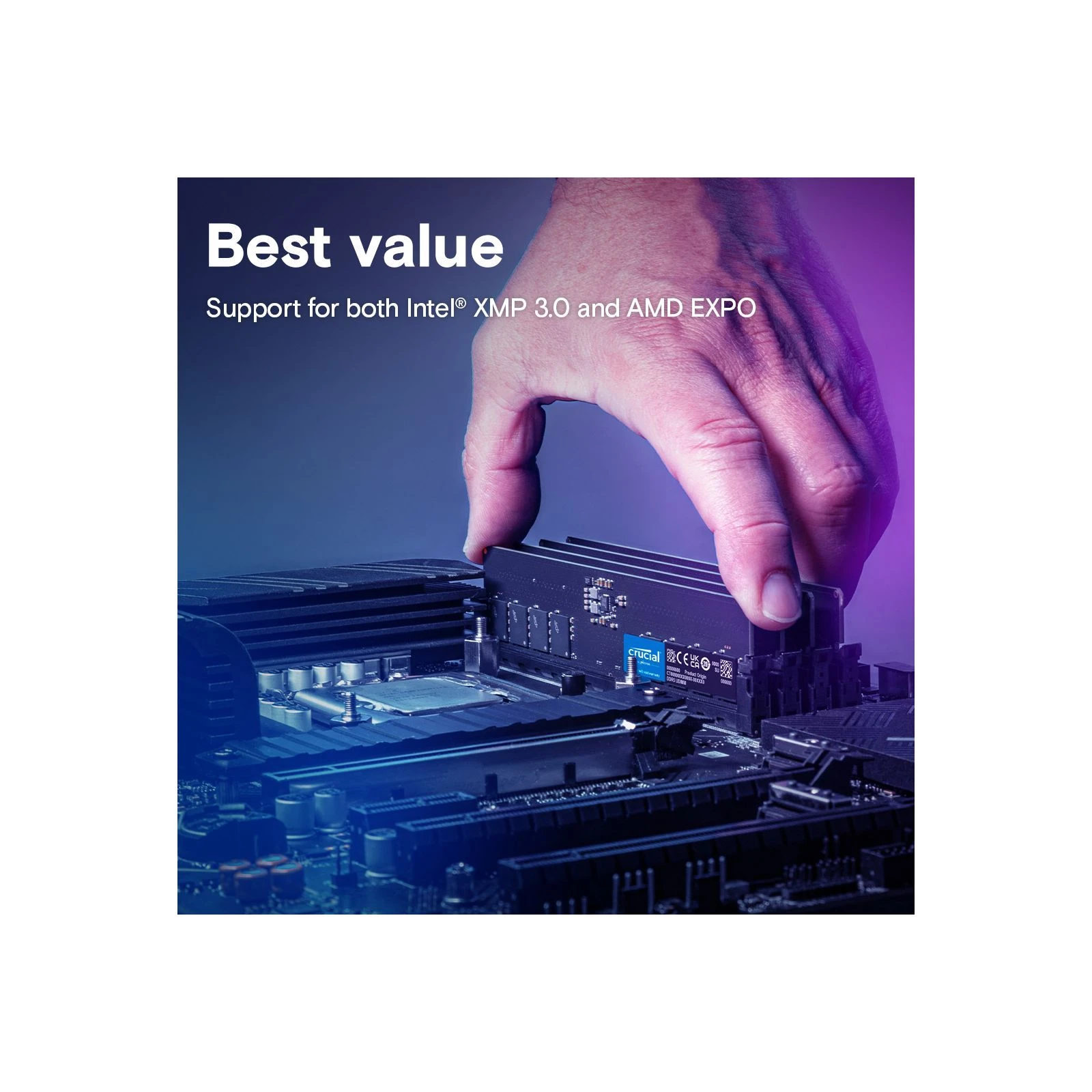 DDR5 32GB 5600 MHz Micron (CT32G56C46U5T) (UA)