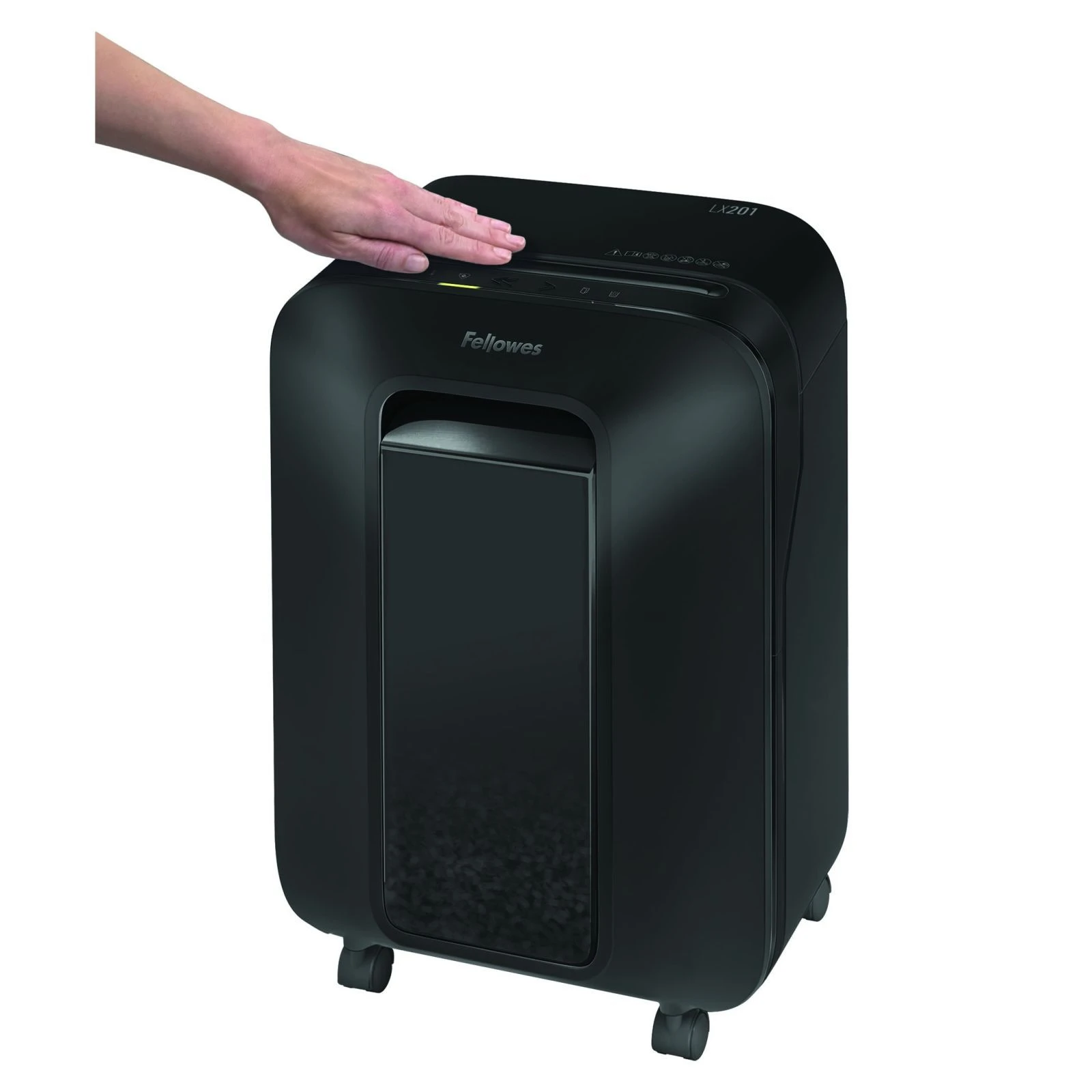 Fellowes LX201 black (f.U5050001) (UA) Уничтожает за раз, листов (А4/80г) 10