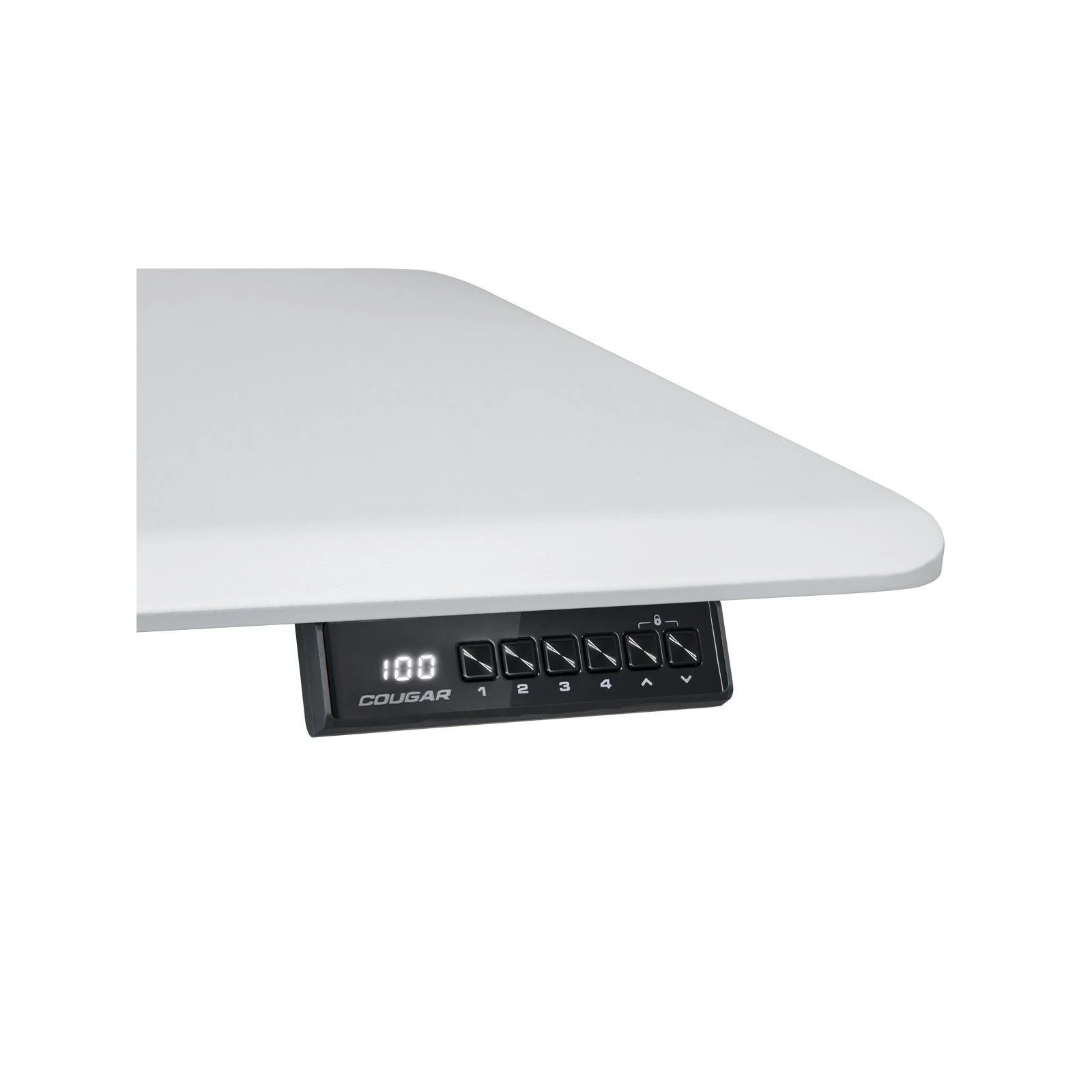 Компьютерный стол Cougar Royal 150 Mossa White (UA) Материал МДФ, металл