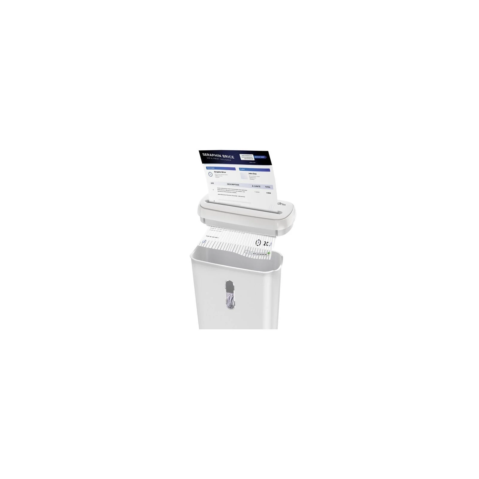Media-Tech WHITE SHREDDER (MT223) (884007) (UA) Уничтожает за раз, листов (А4/70г) 5