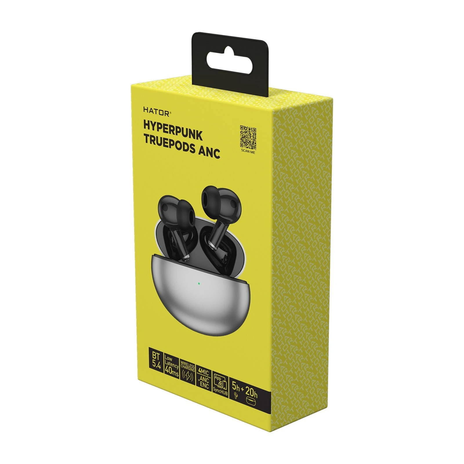 Навушники Hator Hyrerpunk Truepods Synchub Black (HTA430) (UA) Основні характеристики;