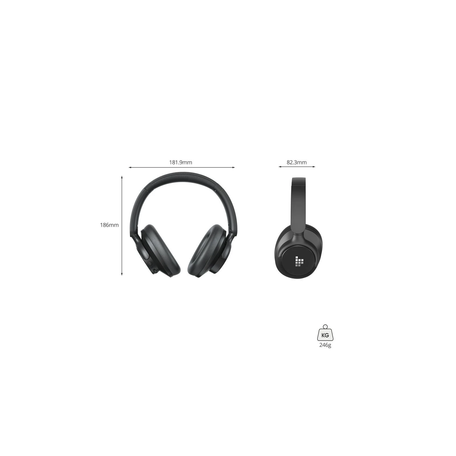 Навушники Tronsmart Sounfii Q20 Black (1165968) (UA) Основні характеристики;