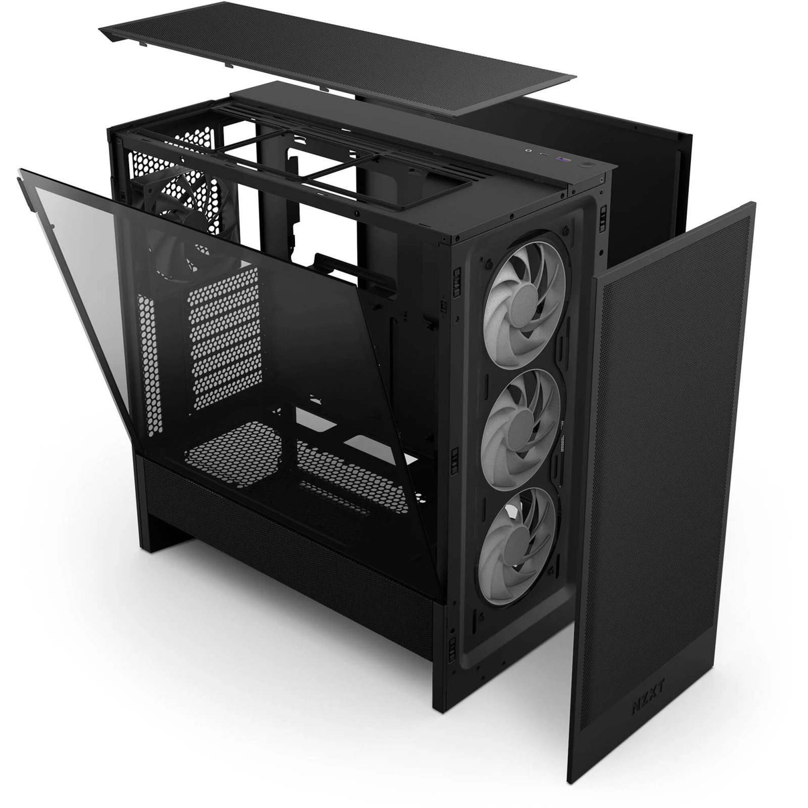 NZXT H5 Flow RGB Compact (CC-H52FB-R1) (UA) Основні характеристики; Розмір:
