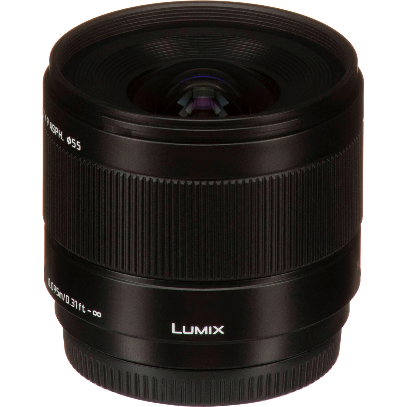 Panasonic Micro 4/3 Lens 9mm F/1.7 ASPH (H-X09ME) (UA) Фокусное расстояние min, мм 9