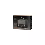 Портативный радиоприемник REAL-EL X-520 Black (UA)