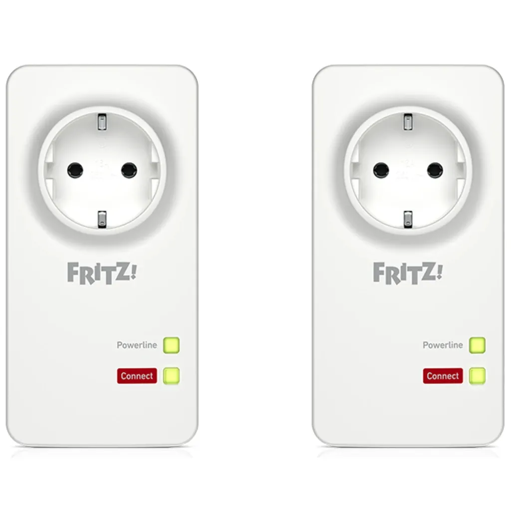 FRITZ! Powerline 1220 Set (20002753) Швидкість електростанції: до 1200