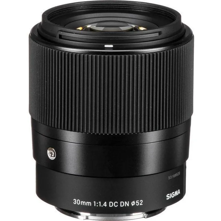 Sigma AF 30mm f/1.4 DC DN (Contemporary) for Canon RF (EU) Тип об'єктива: ширококутна / byonet: