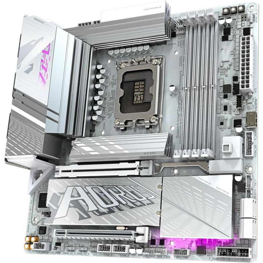 GIGABYTE Z890M AORUS ELITE WIFI7 ICE Чипсет Intel Z890