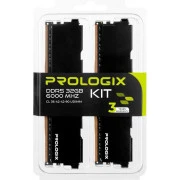 Prologix 32 GB (2x16GB) DDR5 6000 MHz (PRO32GB6000B5K) (UA)