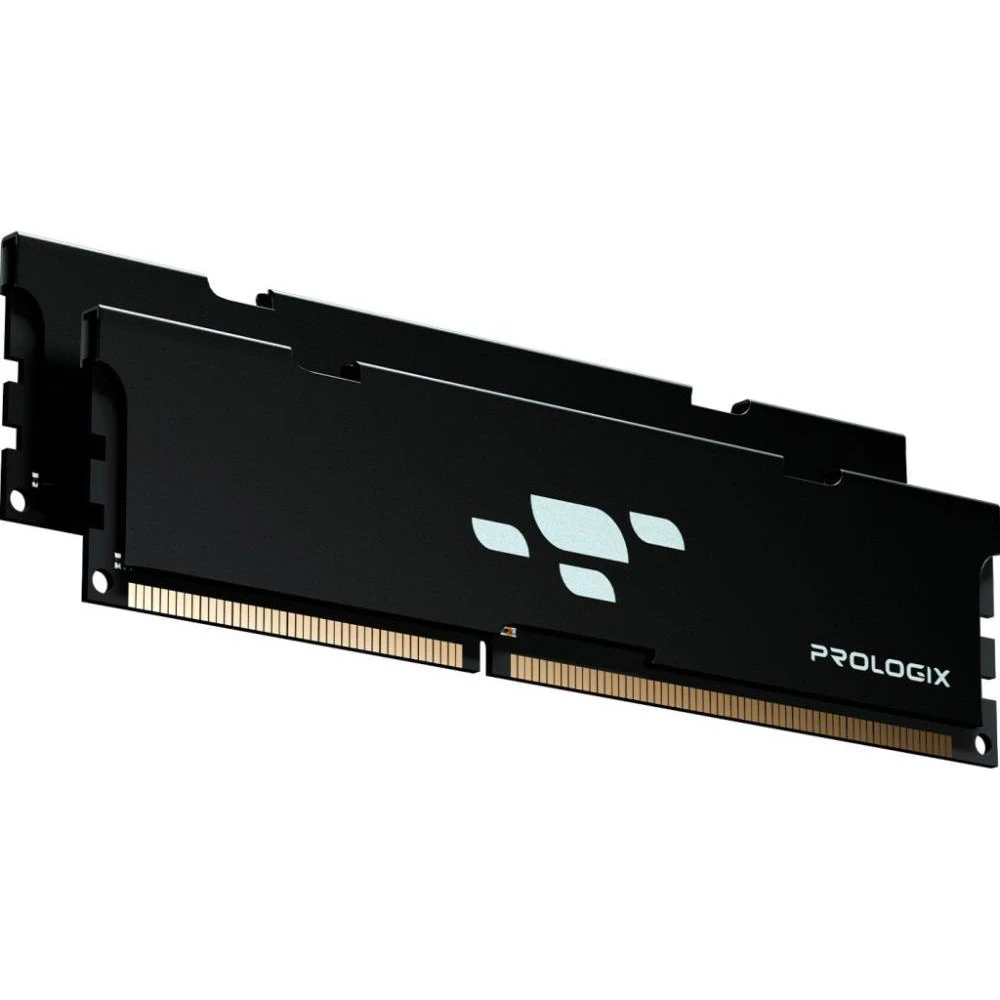 Prologix 32 GB (2x16GB) DDR5 6000 MHz (PRO32GB6000B5K) (UA) Бренд: Prologix; Назначение: Память