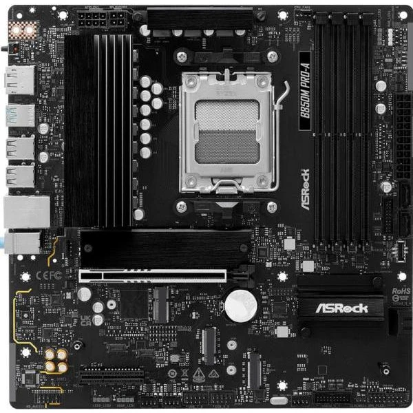 ASRock B850M Pro-A Охлаждение чипсета радиатор