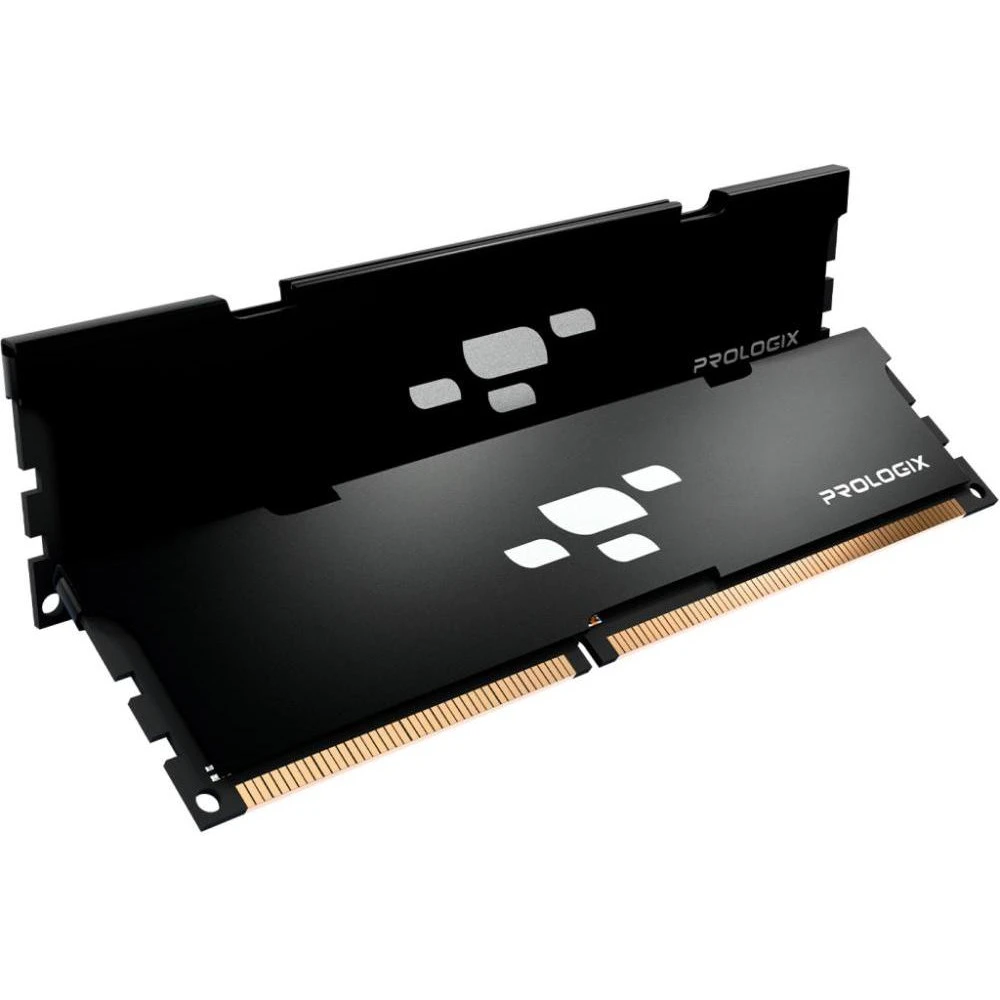 Prologix 32 GB (2x16GB) DDR5 6000 MHz (PRO32GB6000B5K) (UA) Количество планок в комплекте 2