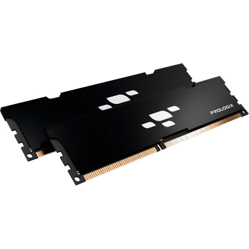 Prologix 32 GB (2x16GB) DDR5 6000 MHz (PRO32GB6000B5K) (UA) Объем, ГБ 32