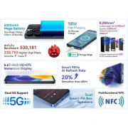 Blackview Shark 9 8/256GB NFC Ethereal Blue (6931548318736) (UA)