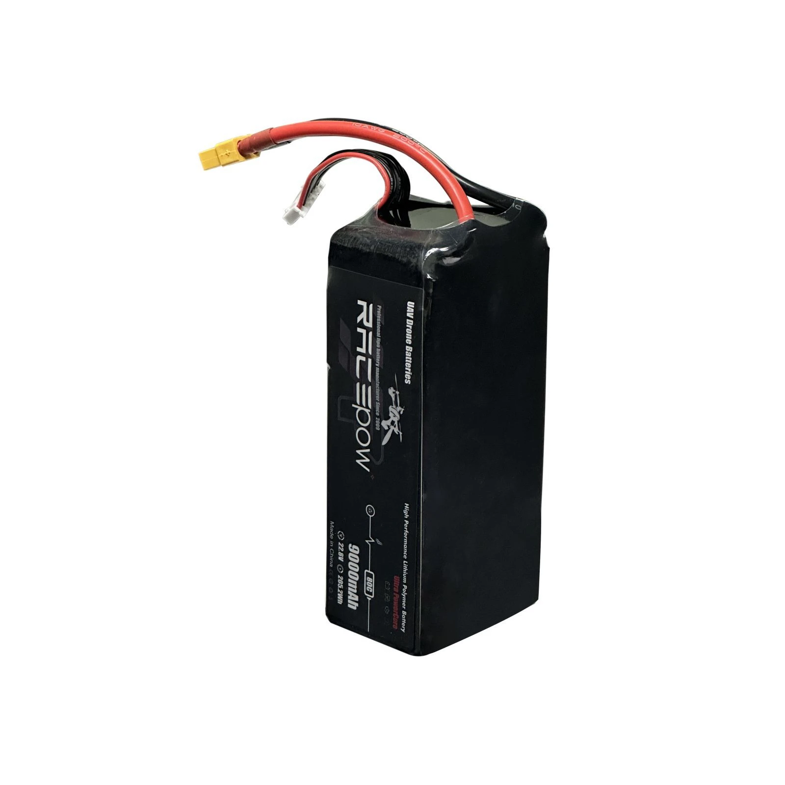 Аккумулятор для дрона RacePow 9000mAh 6S2P 22.8V 80C (9000mAh-6S2P-80C) (UA)