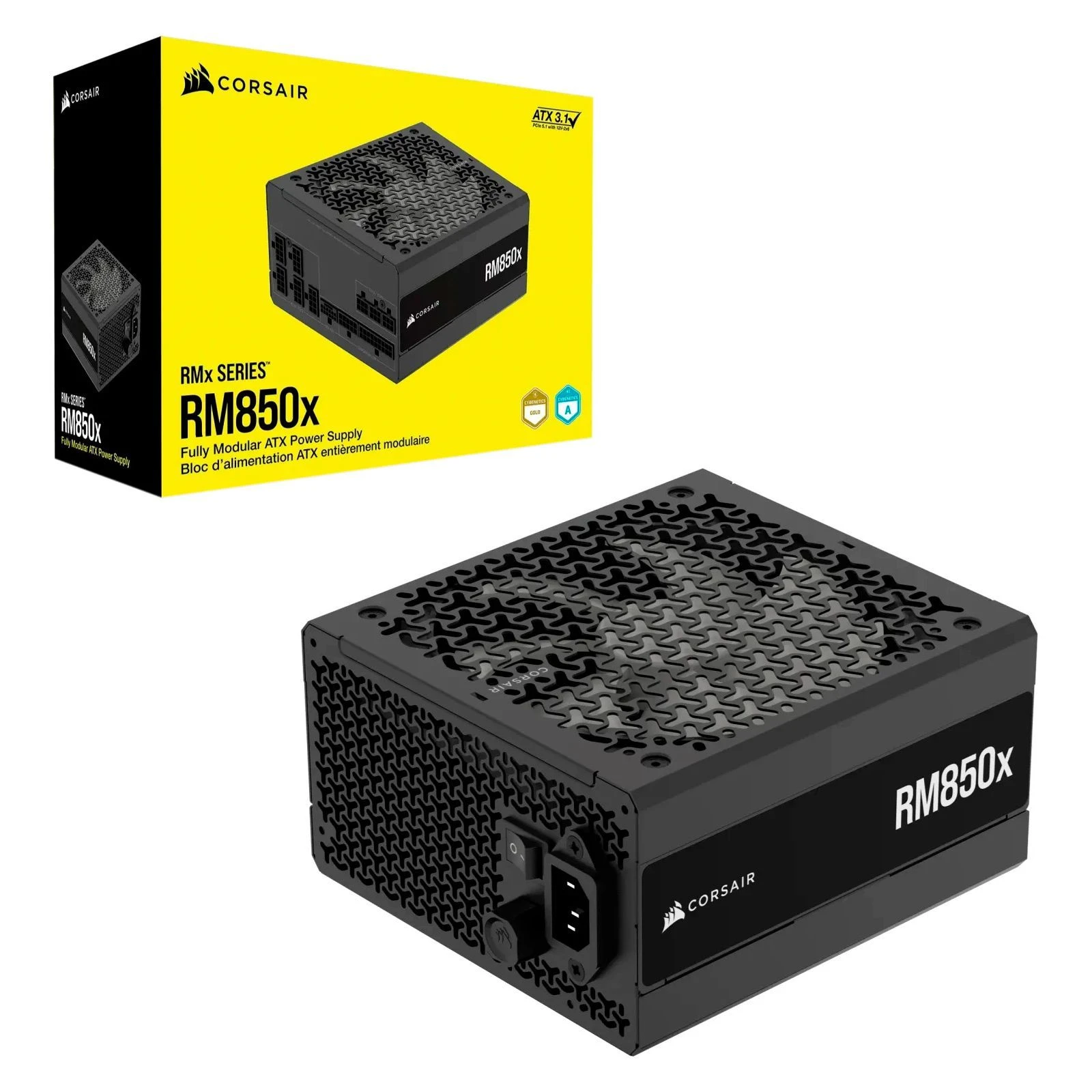 Corsair 850W RM850x (CP-9020270-EU) (UA) Основні характеристики;