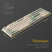 Ducky One 3 Cherry MX Brown UA USB Cream (DKON2108-BUAPXМAEGGC1) (UA)