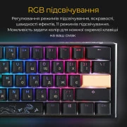 Ducky One 3 Mini Cherry MX Brown RGB UA USB Black (DKON2161ST-BUAPXCLAWSC1) (UA)