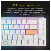 Ducky One 3 SF Cherry MX Brown RGB UA USB White (DKON2167ST-BUAPXPWWWSC1) (UA)