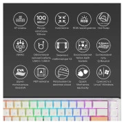 Ducky One 3 SF Cherry MX Brown RGB UA USB White (DKON2167ST-BUAPXPWWWSC1) (UA)