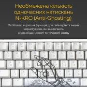 Ducky One 3 SF Cherry MX Red RGB UA USB White (DKON2167ST-RUAPXPWWWSC1) (UA)