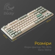 Ducky One 3 Tkl Cherry MX Brown UA USB-крем (DKON2187-BUAPXMAEGGC1) (UA)