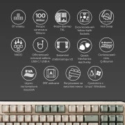 Ducky One 3 Tkl Cherry MX Brown UA USB-крем (DKON2187-BUAPXMAEGGC1) (UA)