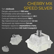 Ducky One 3 TKL Cherry MX Speed Silver RGB UA USB White (DKON2187ST-PUAPXPWWWSC1) (UA)