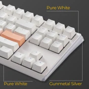 Ducky One 3 TKL Cherry MX Speed Silver RGB UA USB White (DKON2187ST-PUAPXPWWWSC1) (UA)