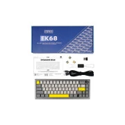Epomaker EK68 65 Budgerigar V2 Switch Hot-Swap RGB Wireless/Bluetooth/USB UA Black (EK68-B-BV2) (UA)
