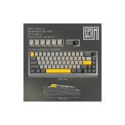 Epomaker EK68 65 Flamingo Switch Hot-Swap RGB Wireless/Bluetooth/USB UA Black (EK68-B-F) (UA)