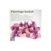 Epomaker EK68 65 Flamingo Switch Hot-Swap RGB Wireless/Bluetooth/USB UA Black (EK68-B-F) (UA)