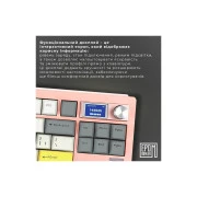Epomaker Shadow-S TKL Mulan Switch Hot-Swap LCD Screen RGB Wireless/Bluetooth/USB UA Pink (SHS-P-WL) (UA)