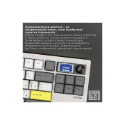 Epomaker Shadow-S TKL Mulan Switch Hot-Swap LCD Screen RGB Wireless/Bluetooth/USB UA White (SHS-W-M) (UA)