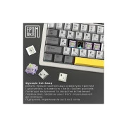 Epomaker Shadow-S TKL Mulan Switch Hot-Swap LCD Screen RGB Wireless/Bluetooth/USB UA White (SHS-W-M) (UA)