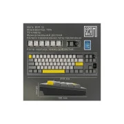 Epomaker Shadow-X 70 Flamingo Switch Hot-Swap LCD Screen RGB Wireless/Bluetooth/USB UA Black (SHX-B-F) (UA)