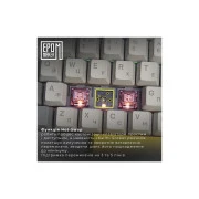 Epomaker Shadow-X 70 Flamingo Switch Hot-Swap LCD Screen RGB Wireless/Bluetooth/USB UA Black (SHX-B-F) (UA)