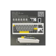 Epomaker Shadow-X 70 Mulan Switch Hot-Swap LCD Screen RGB Wireless/Bluetooth/USB UA White (SHX-W-M) (UA)