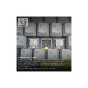 Epomaker Shadow-X 70 Wisteria Linear Switch Hot-Swap LCD Screen RGB Wireless/Bluetooth/USB UA White (SHX-W-WL) (UA)