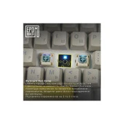 Epomaker TH80 SE 75 Budgerigar V2 Switch Hot-Swap RGB Wireless/Bluetooth/USB UA Black (TH80-SE-B-BV2) (UA)