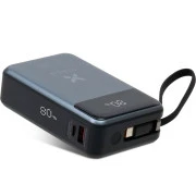 Vinga 20000 mAh 65W Display USB-C Cable Grey (VPBB2065C) (UA)